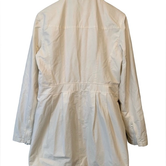 AX Armani Exchange Cream Fitted Trench - Picture 3 of 16